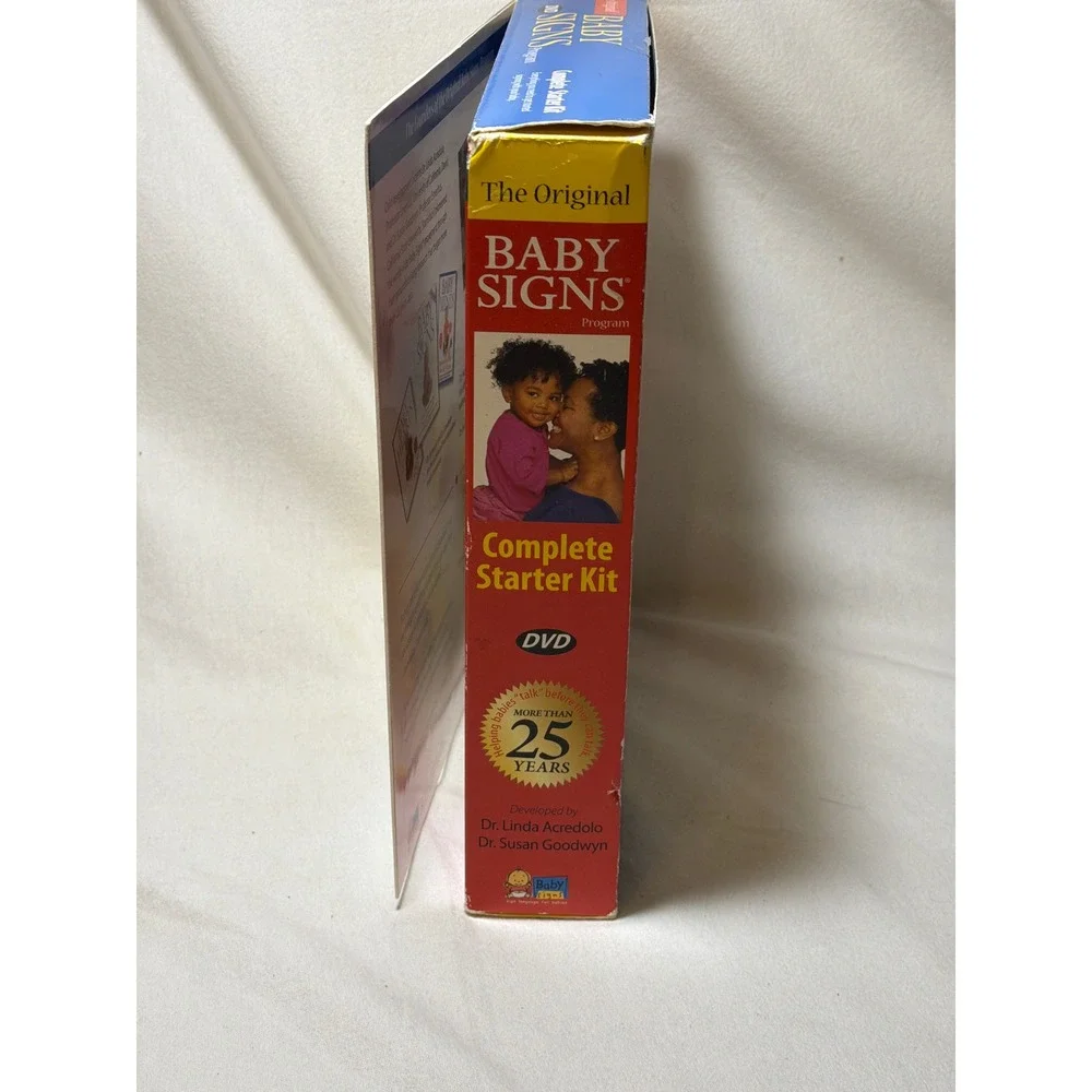 Baby Signs Program Complete Starter Kit DVD Board Books Sign Language for Babies